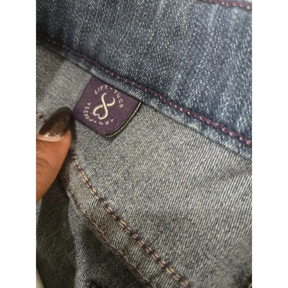NYDJ Jeans Womens Skinny Slim Stretch Denim Slimming Lift Tuck Jeans, Size 6 - Picture 6 of 7
